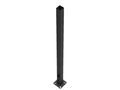 11 Gauge Steel Drilled Pole 4 inch x 10 ft Bronze D6685