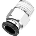 1/4 x 1/4x22 MNPT Push-to-Connect Fittings, Pkg QTY 10 D851
