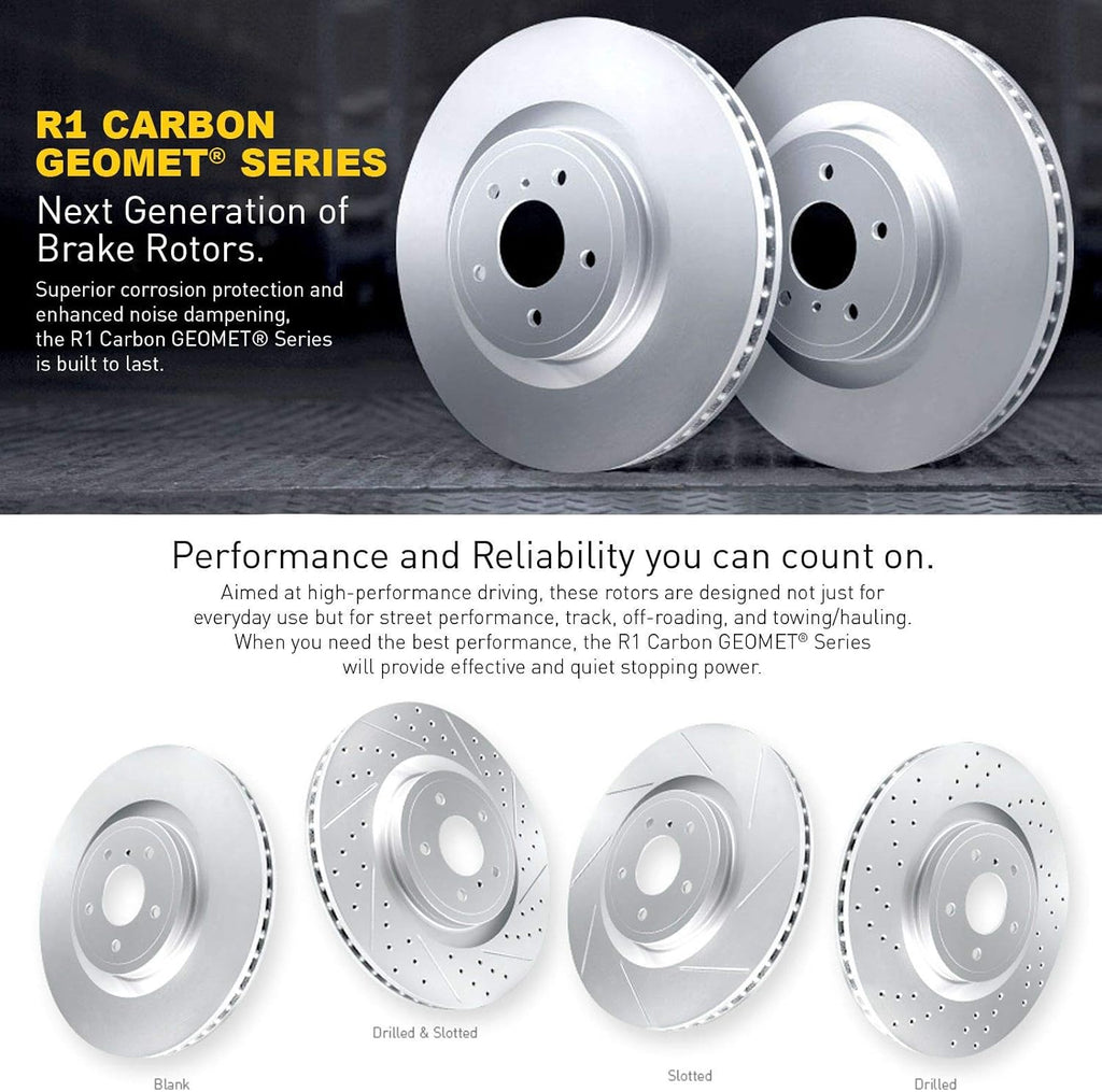 Carbon Brake Rotors with Pads and Hardware Kit S723