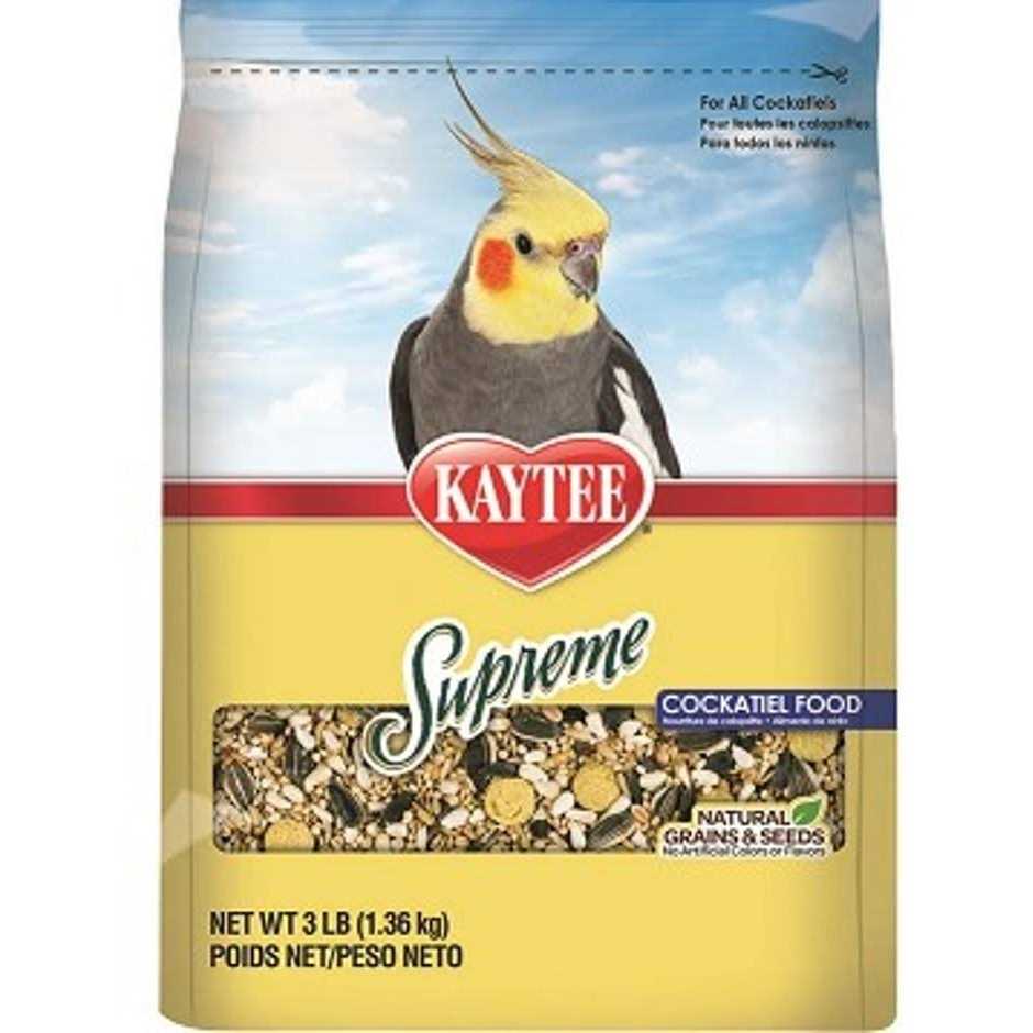 Kaytee Supreme Cockatiel Bird Food Y987240