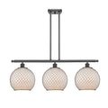Farmhouse Chicken Wire 3 Light Island Light D77539