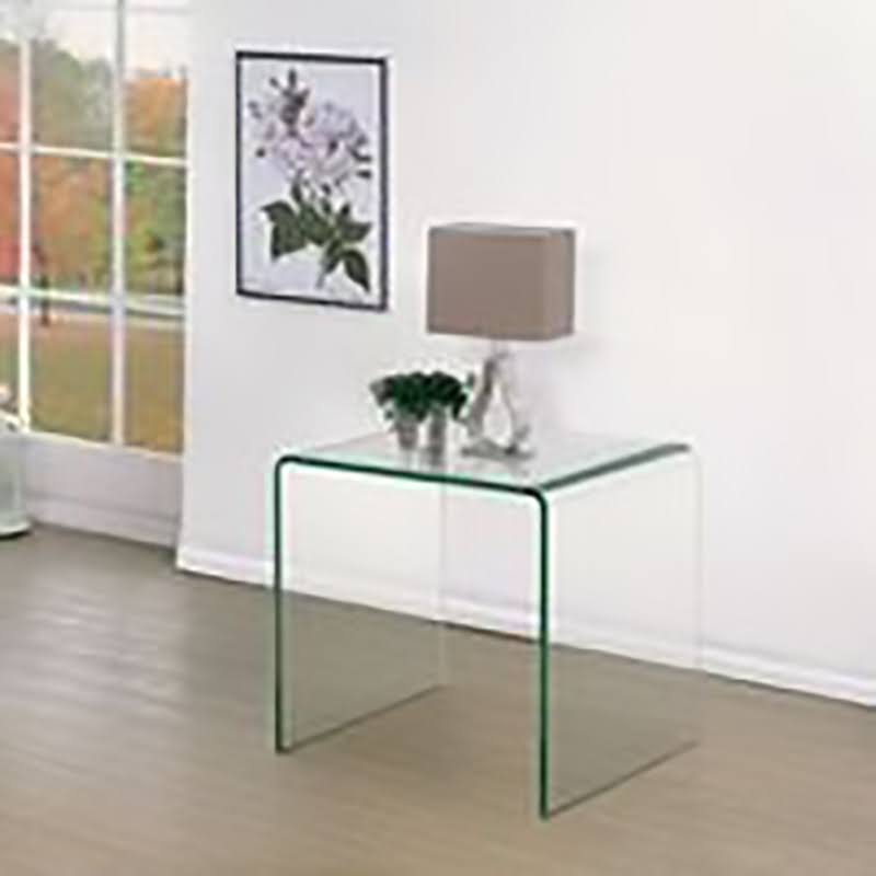 Clear Glass End Table H764501