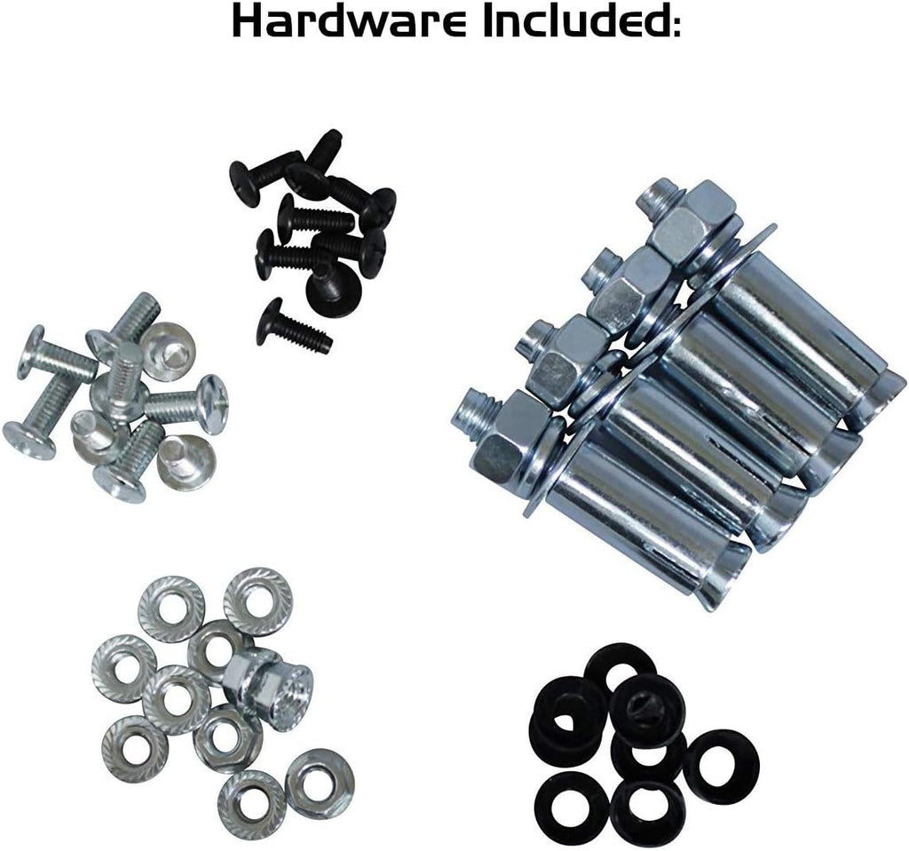 2U Heavy Duty Steel Wall Mount Bracket Rack Pack of 2 M96716