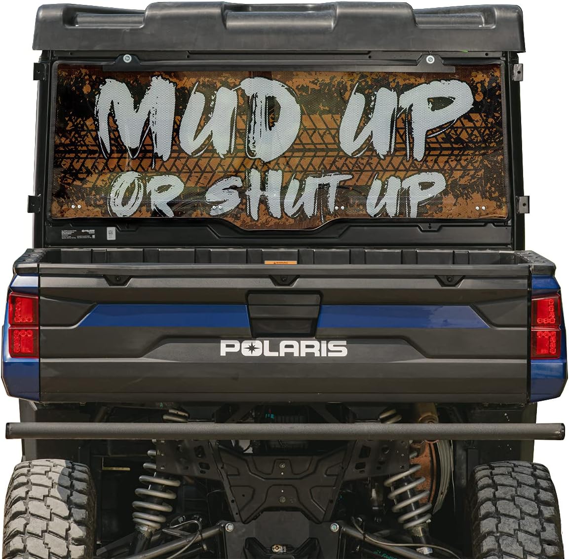 Rear Windshield 1/4" Thick Light Tint Polycarbonate Z5933