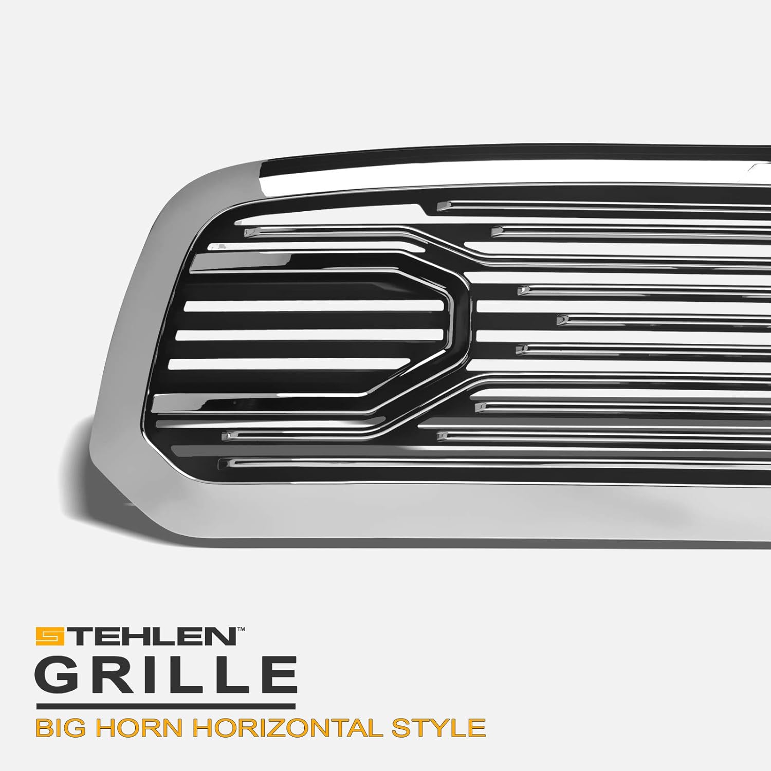 Chrome Front Hood Bumper Grille For Ram 1500 2013-2018 / Classic 2019-2022 L187441