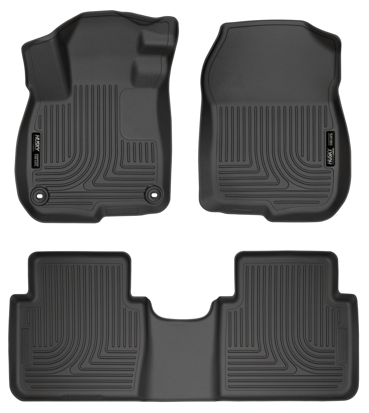 Black Front & 2nd Seat Floor Liners P79966