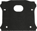 Black Rear Trunk Cargo Floor Mat for 4 Door Wrangler with Subwoofer Mat Cutout E770481