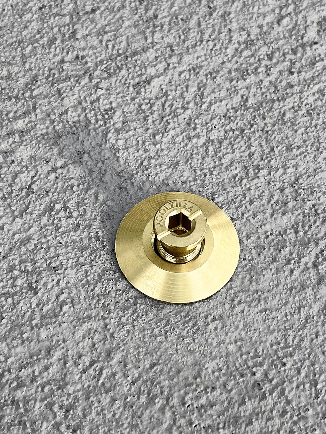 Brass Pool Cover Anchors for Inground Pools with Beauty Collar - 25 Pack U48739