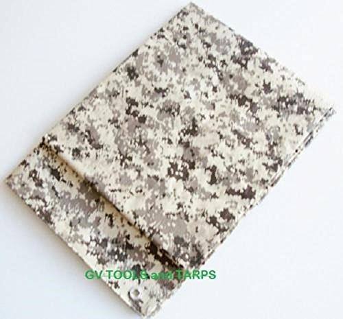 10 x 16 Desert Camo Poly Tarp with Grommets I969085