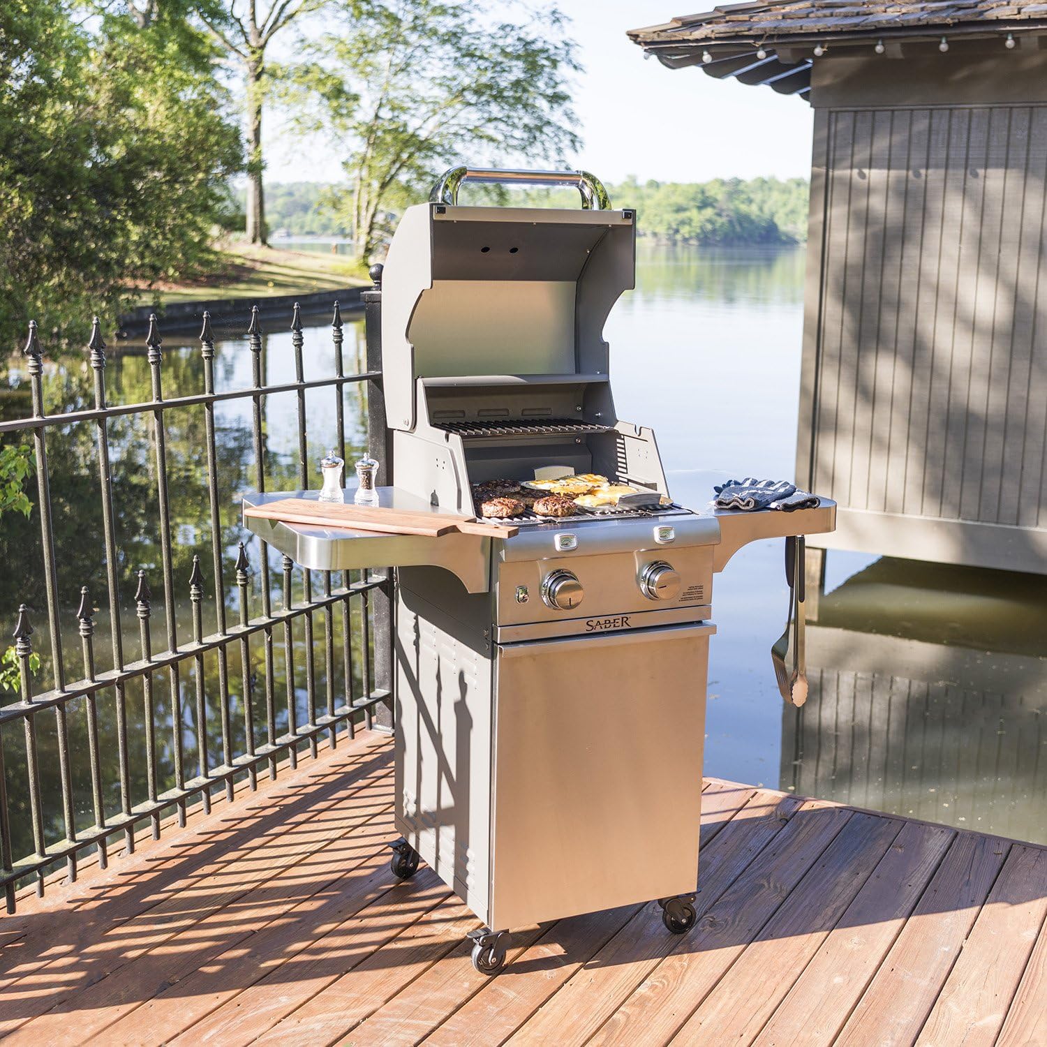 Stainless 2-Burner Grill K7840
