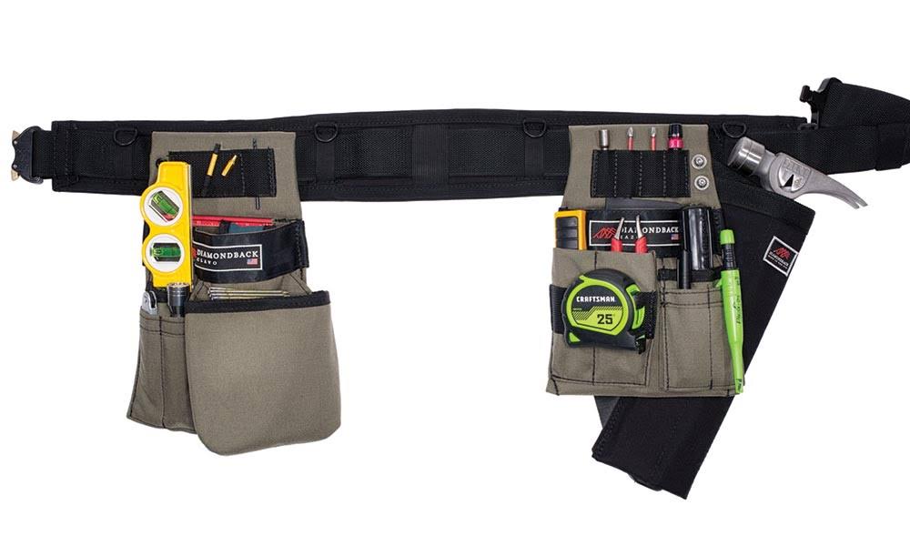 Black Carpenter Tool Belt Y90239