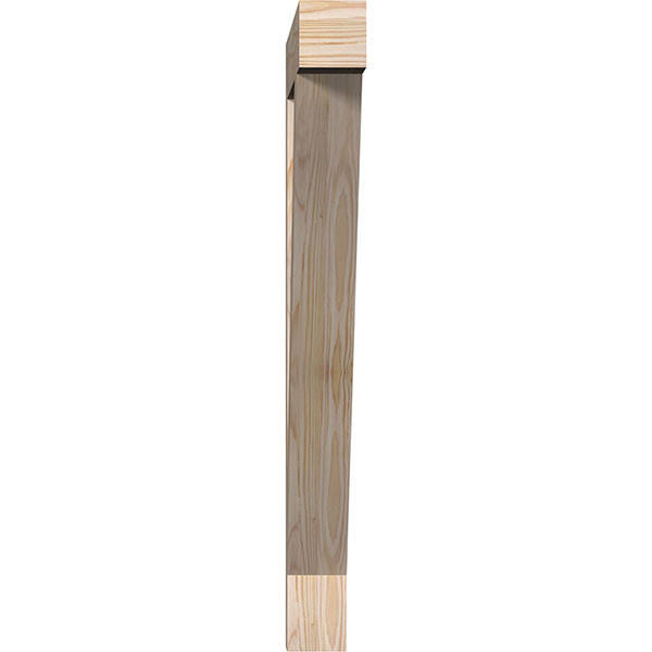Traditional Block Smooth Bracket, Douglas Fir E251