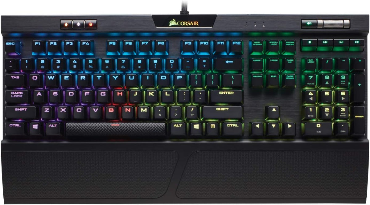 Mechanical Gaming Keyboard with Cherry MX Blue and RGB LED Backlit H14534