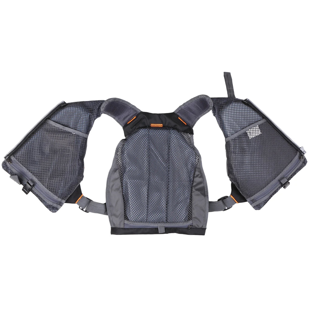 Outdoor Breathable Padded Fishing Life Jacket Swimming Sailing Waistcoat Utility Vest Floatation Device E10890