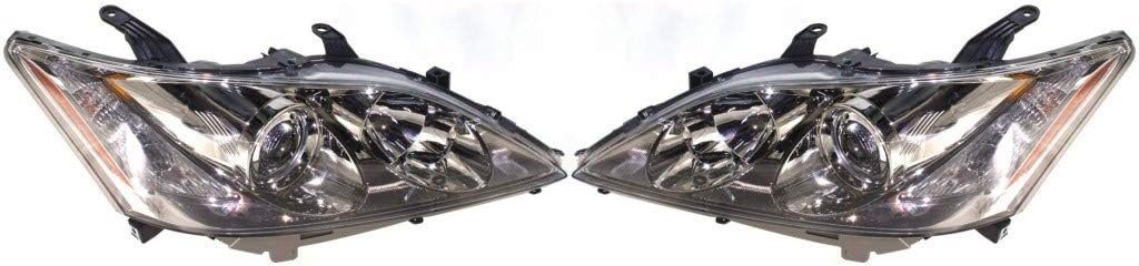 Headlight Unit Pair Halogen L4026