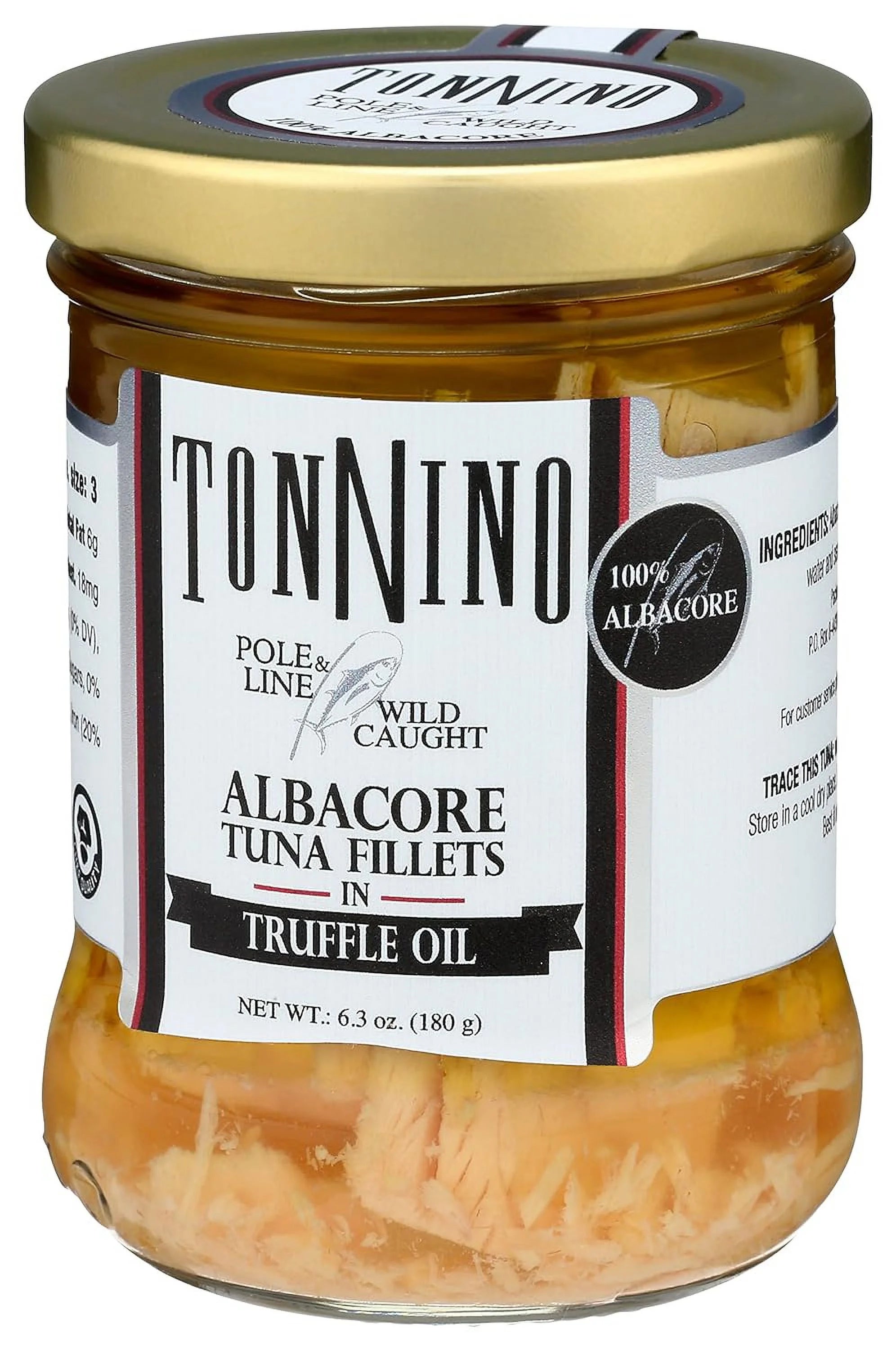 Albacore Tuna in Olive Oil with Truffle, 6.3 oz, 6-Pack J46950