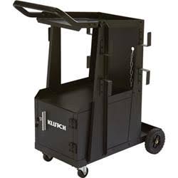 2-Tier Welding Cart with Locking Cabinet I265521