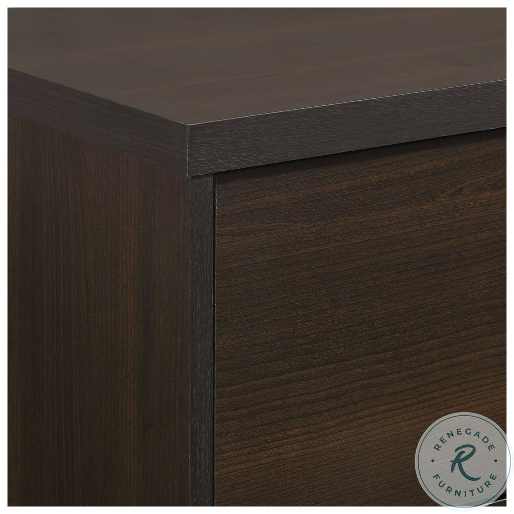 Espresso 4-Drawer Chest F221
