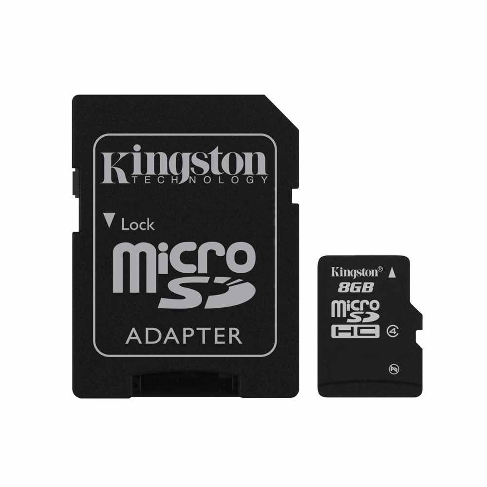 8GB microSDHC Class 4 Flash Card D25708