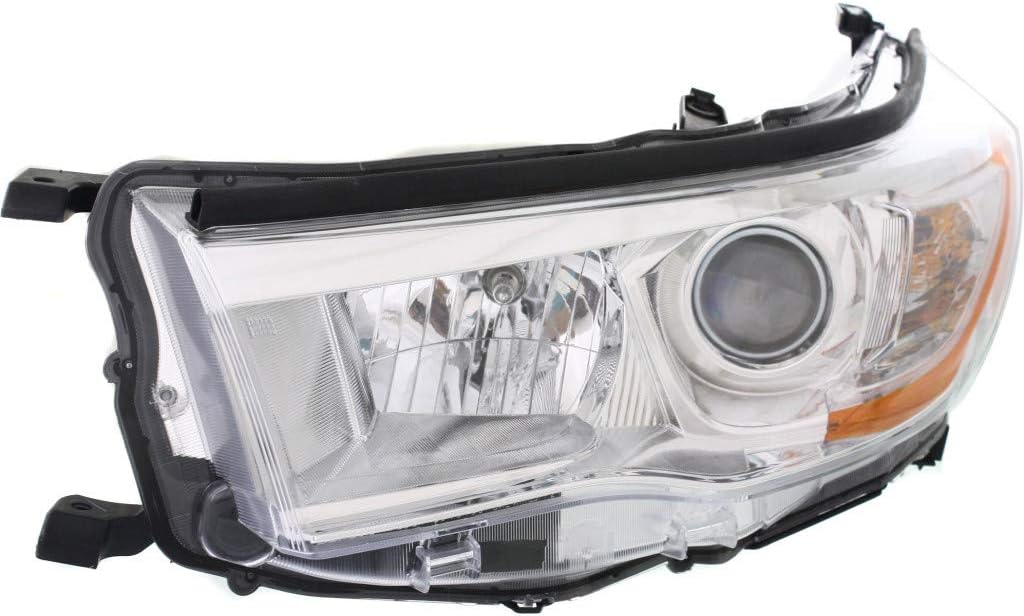 Chrome Headlight Assembly Pair with Bulbs F269526