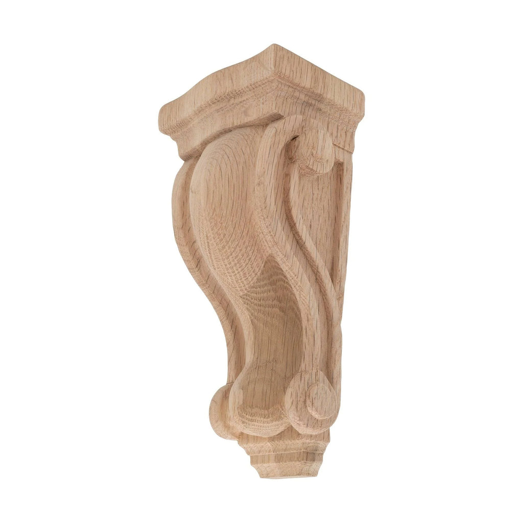 Small Plain Wood Corbel B9174