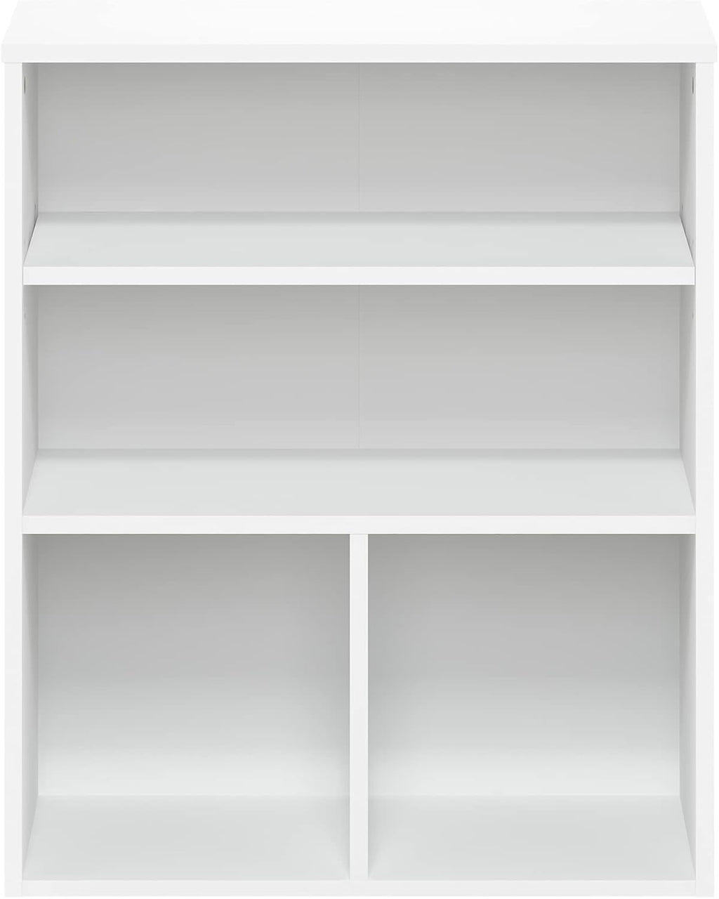 3 Tier White Bookcase R797645