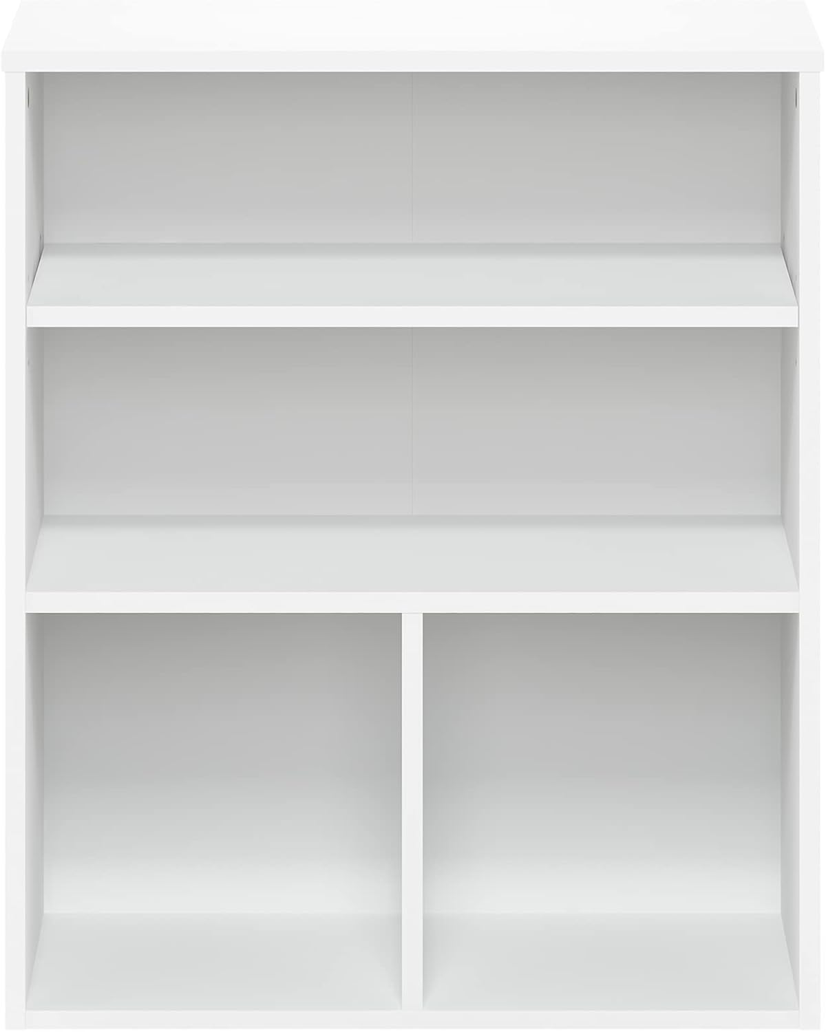 3 Tier White Bookcase R797645