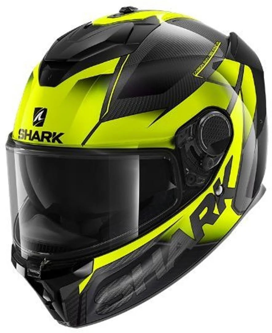 Carbon/Yellow Helmet J32074