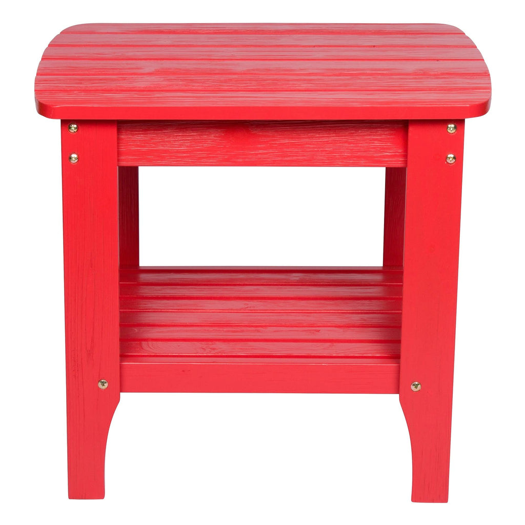 Lime Green Cedar Wood End Table M6373