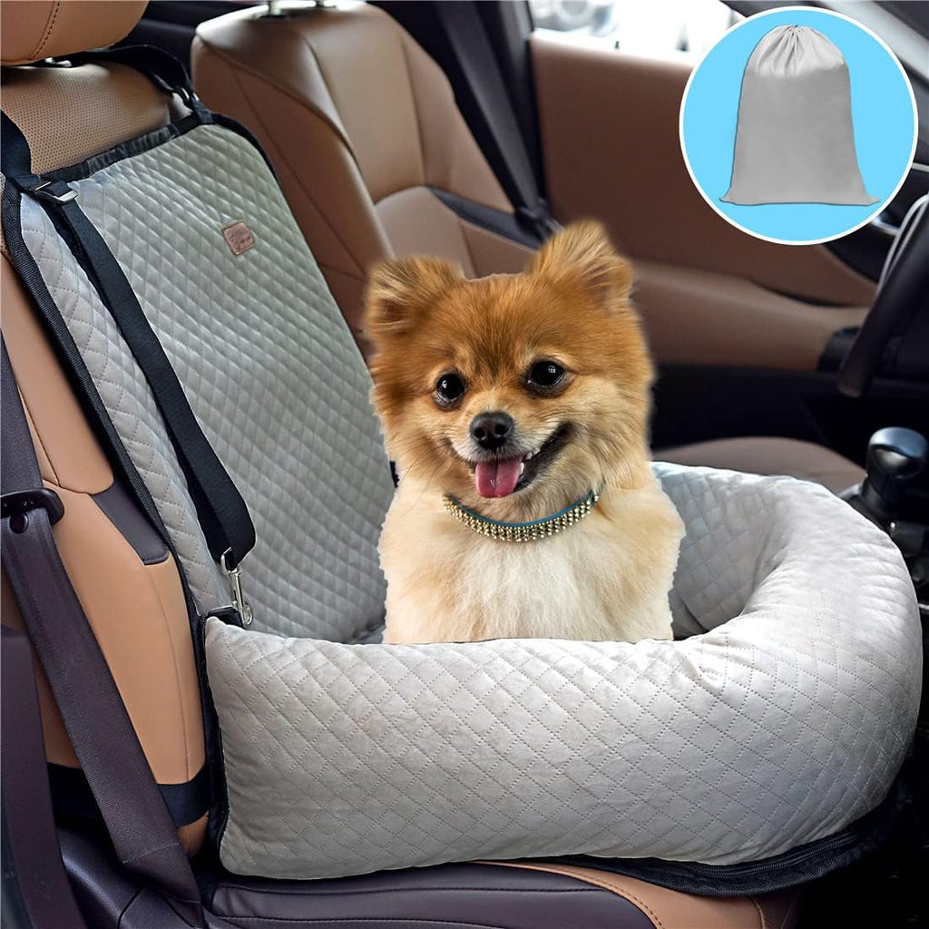 Gray Dog Car Seat Pet Travel Safety Car Seat C280