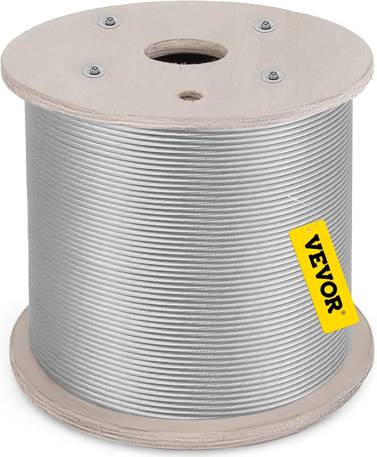 304 Stainless Steel Cable 1/4 Inch 7 X 19 Steel Wire Rope 200Feet F233459
