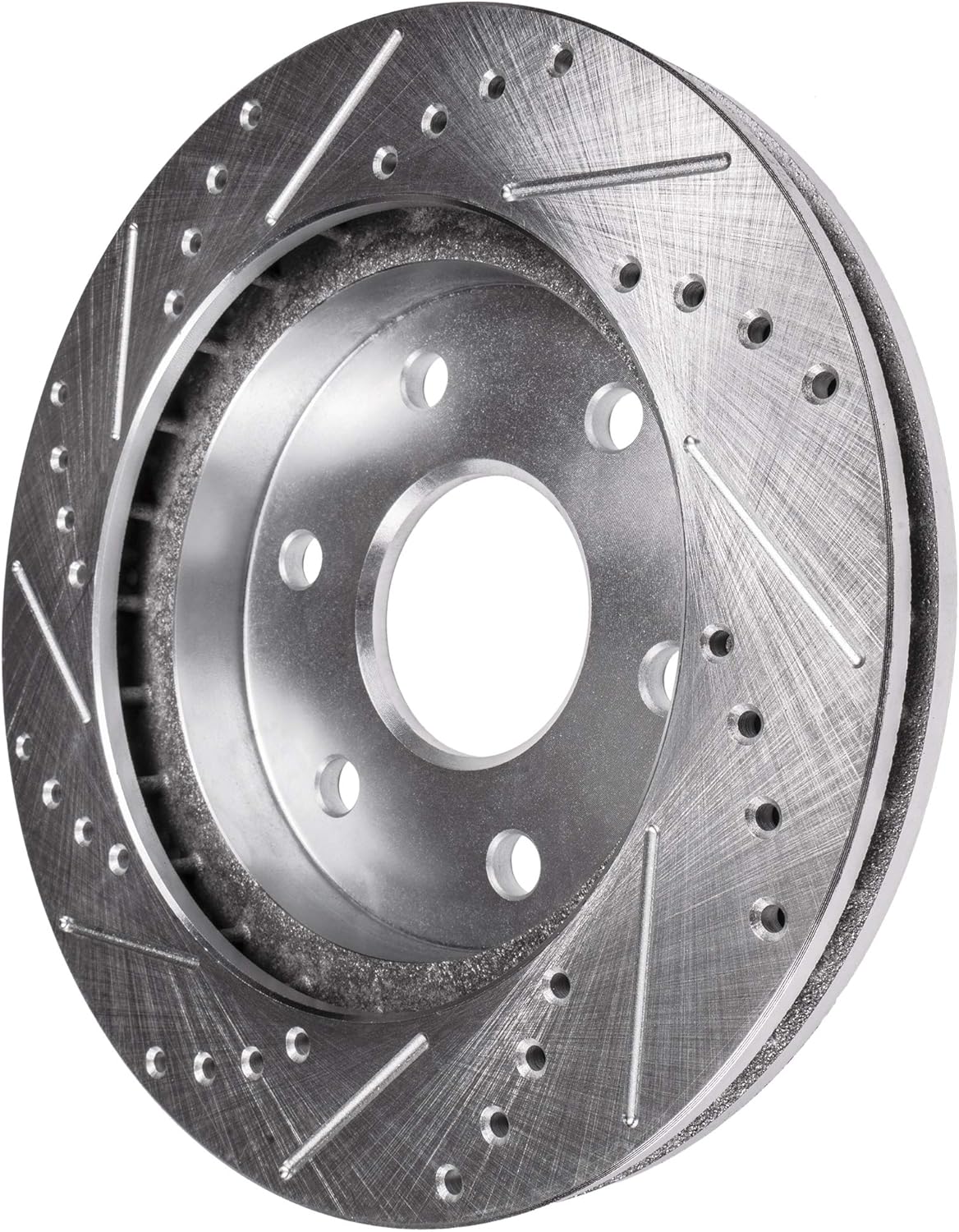 Rear Drilled & Slotted Brake Rotors 2pc Set N37671