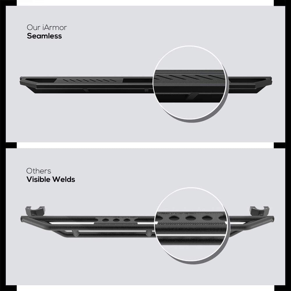 6.5in Side Armor Aluminum Running Boards Nerf Bar Step A4070