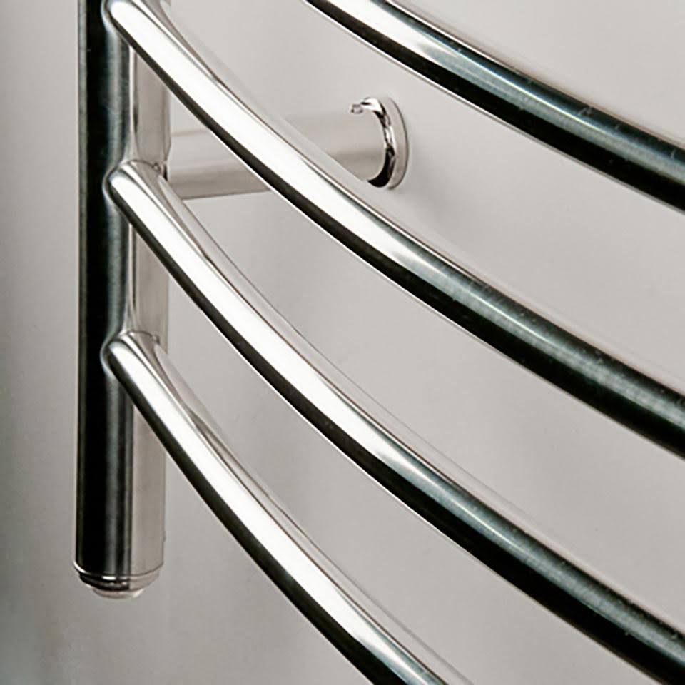 Polished Stainless Curved Towel Warmer H630313