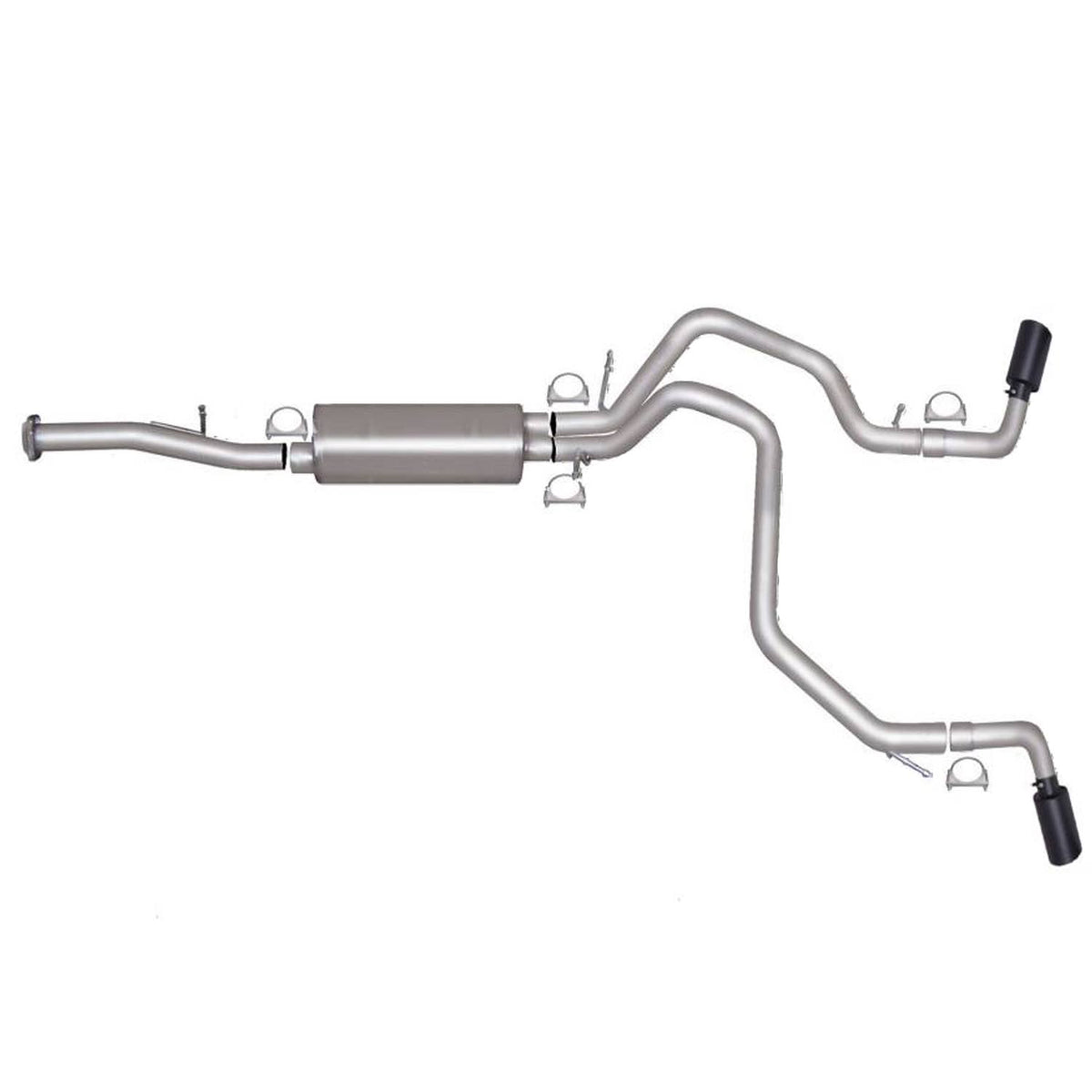 Split Rear Dual Cat-Back Exhaust System J563196