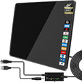 TV Antenna with Amplifier and 18ft Coaxial Cable, Pack of 2 C506559