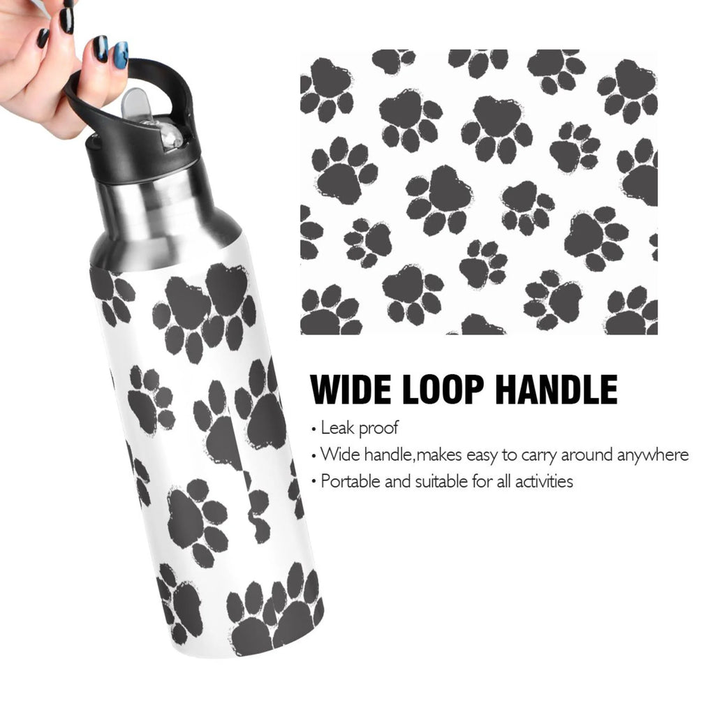 Insulated Stainless Steel Kids Water Bottle with Straw Lid 20 oz S193306