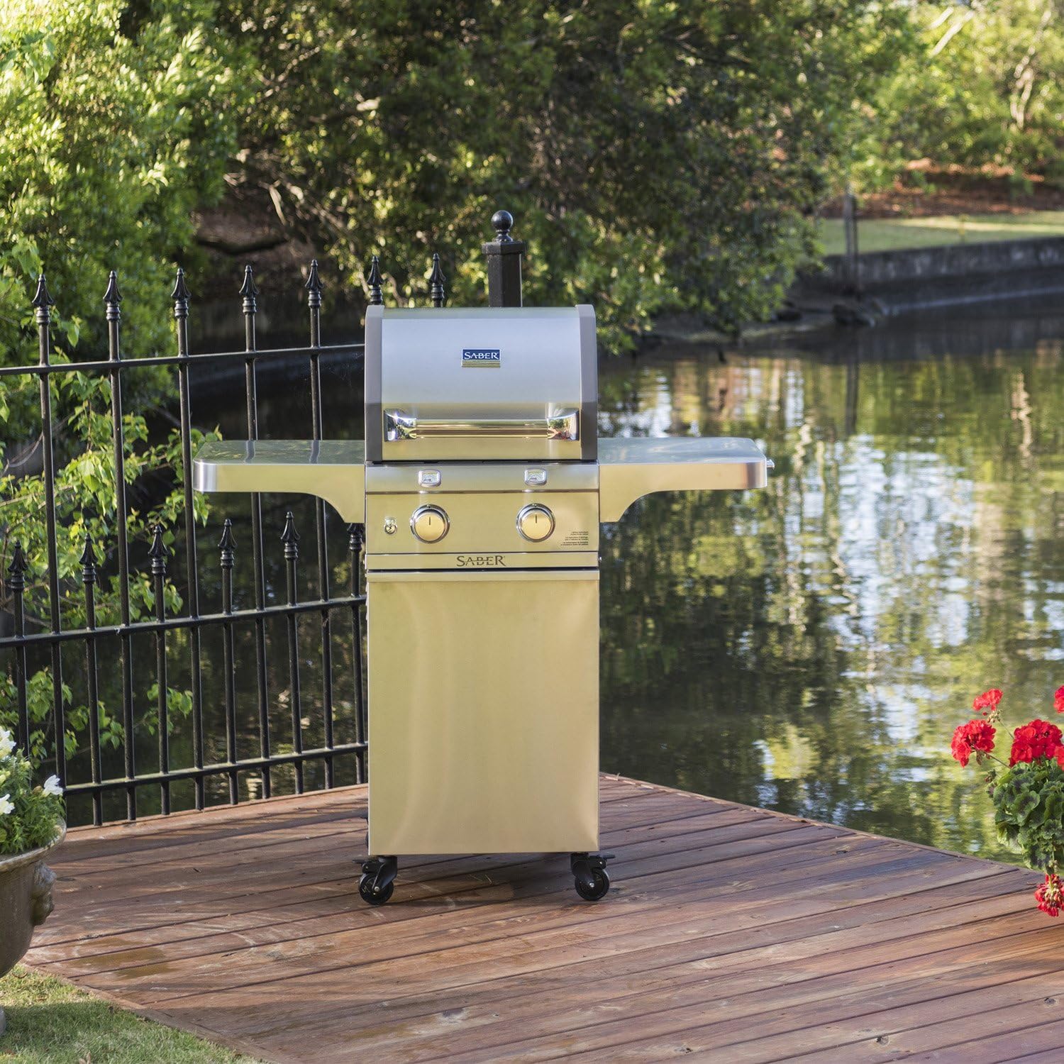 Stainless 2-Burner Grill K7840