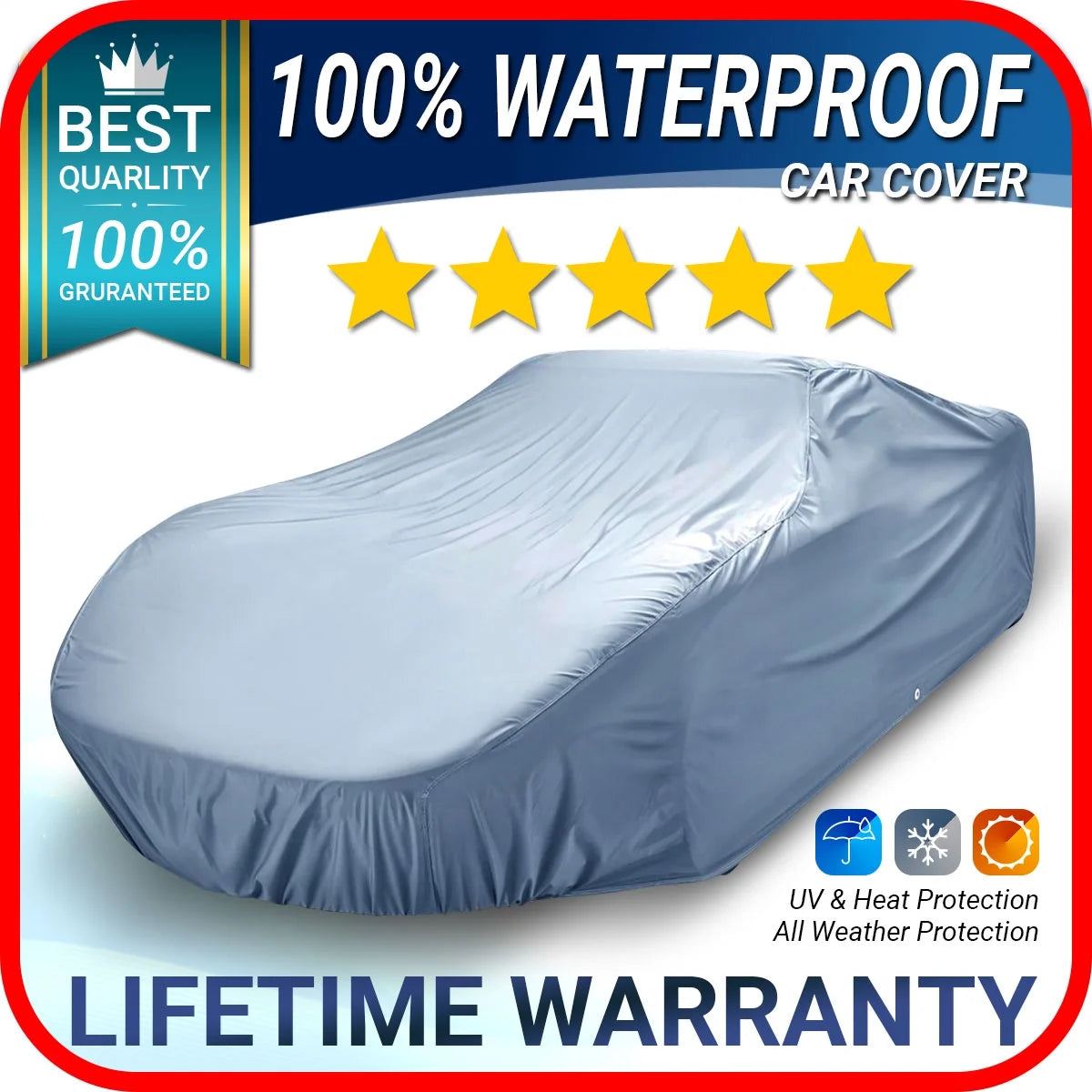 Waterproof Custom Car Cover V661