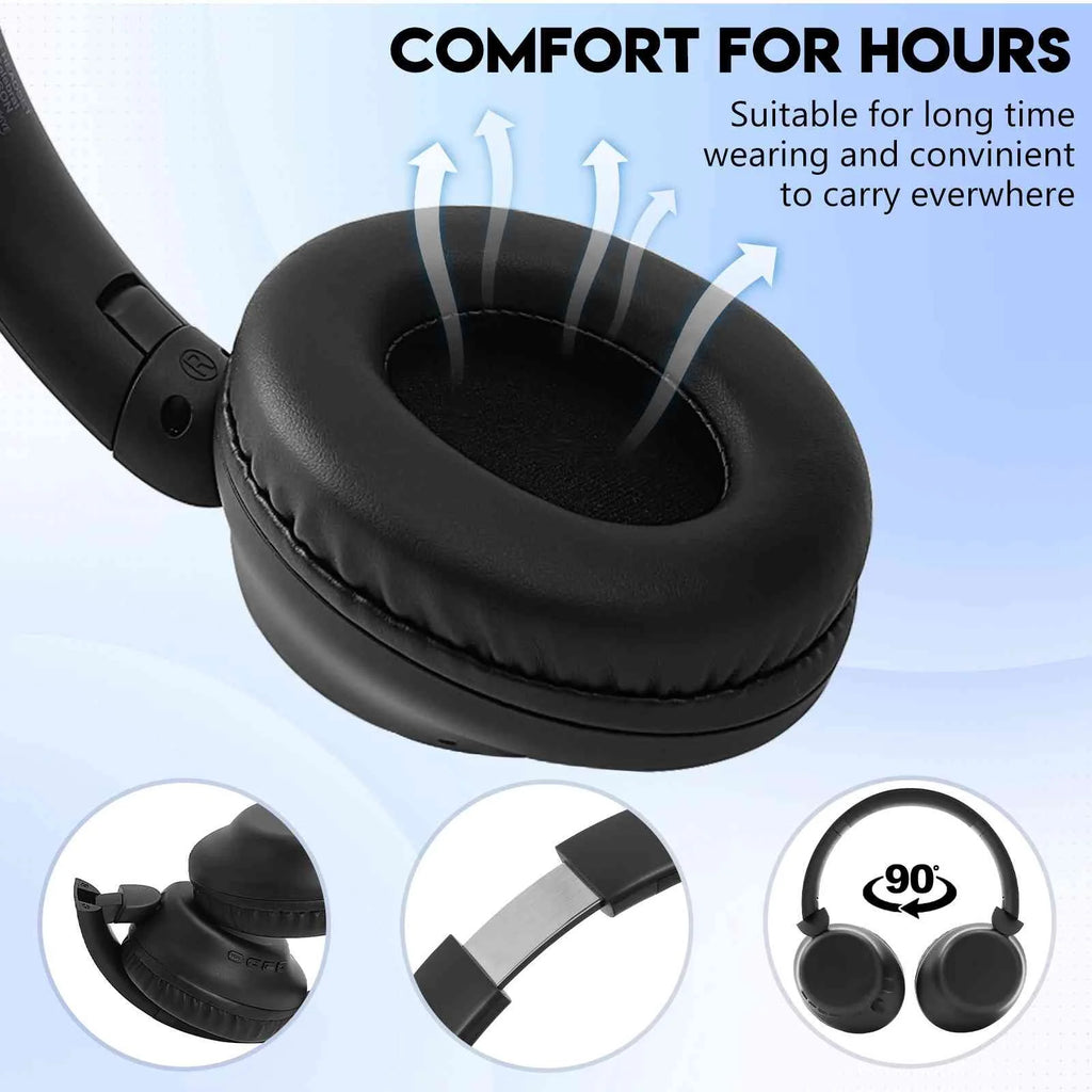 Wireless Bluetooth Over The Ear Headphones with Mic A276313