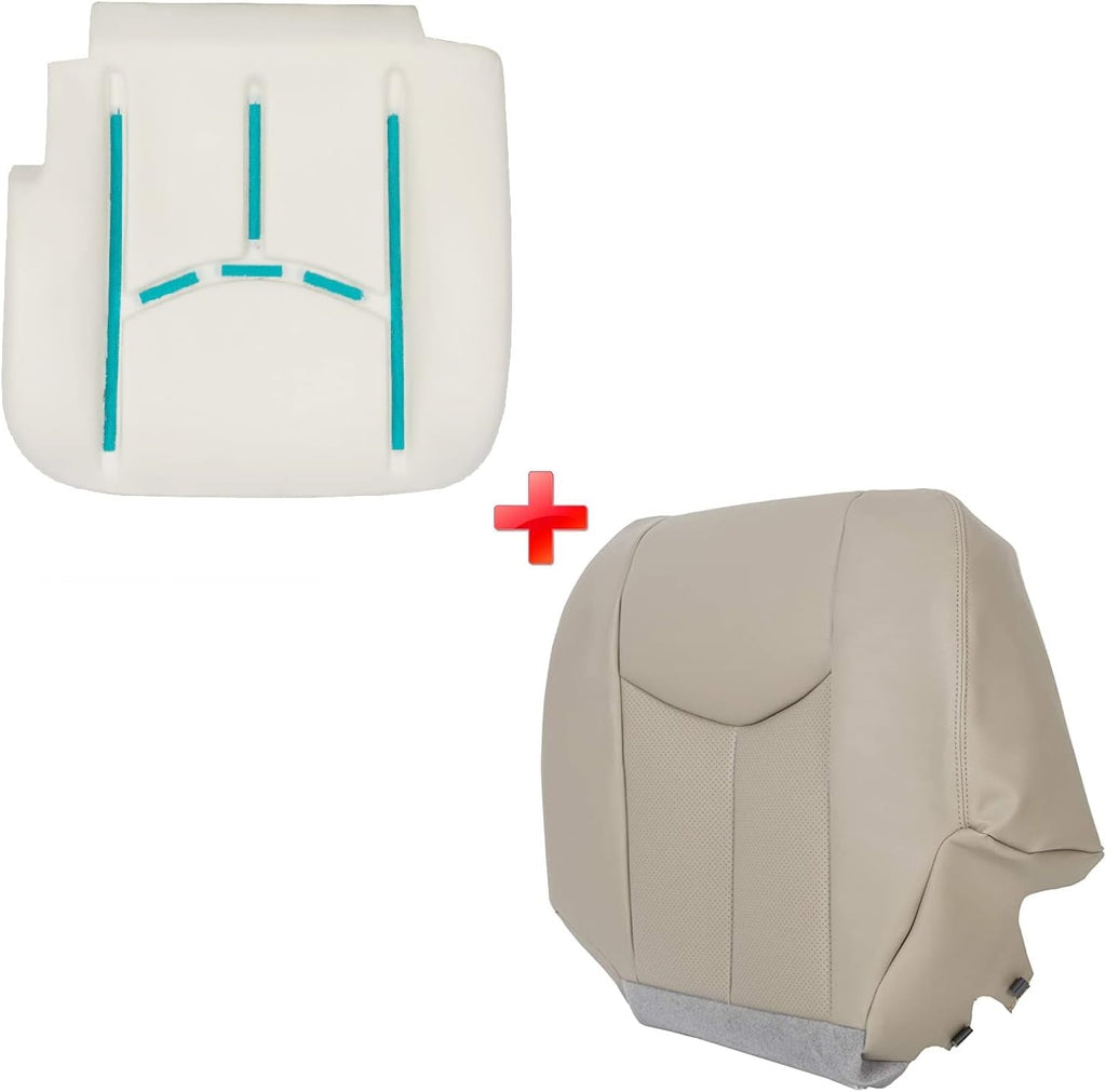 Tan Seat Cover Lower Cushion Pad Q490