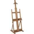 Wooden Studio Art Easel, Fully Adjustable Floor Easel, Beechwood, Elm O472