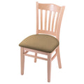 Natural Finish Chair with Canter Sand Seat Q52313