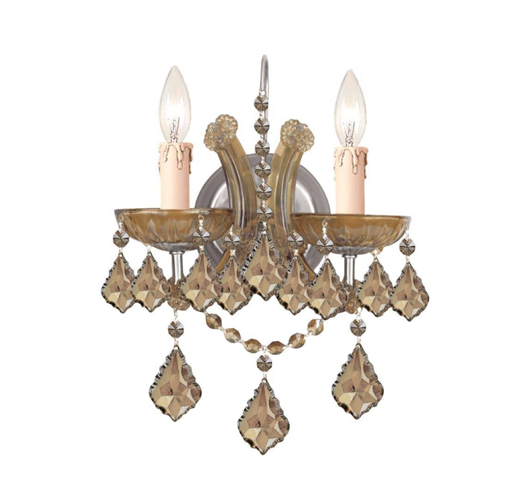 Crystal Chrome Sconce L80253