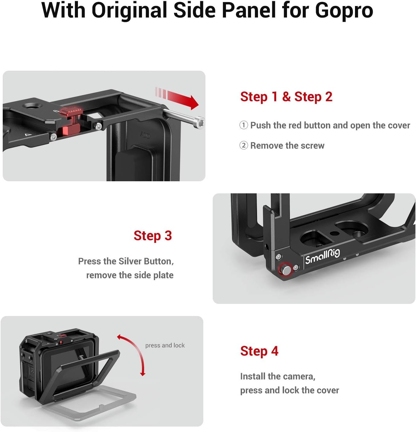 Black Cage for GoPro Hero9 R525562