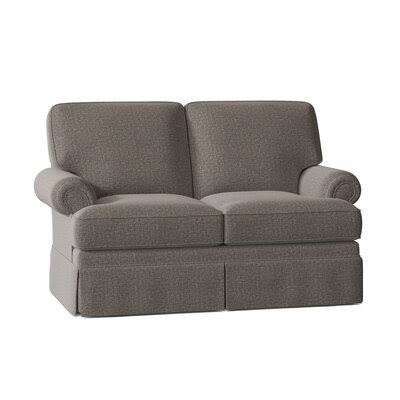 Rolled Arm Loveseat Sand Charcoal K51646