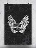 Skateboard Wings Poster N64003