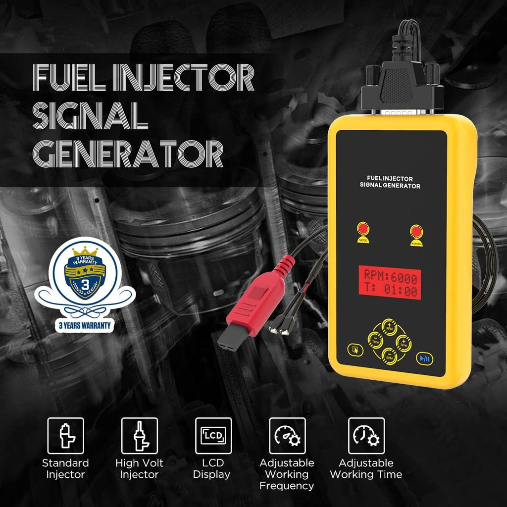 Fuel Injector Cleaner Tester 12V Fuel Pressure Test Kit J507