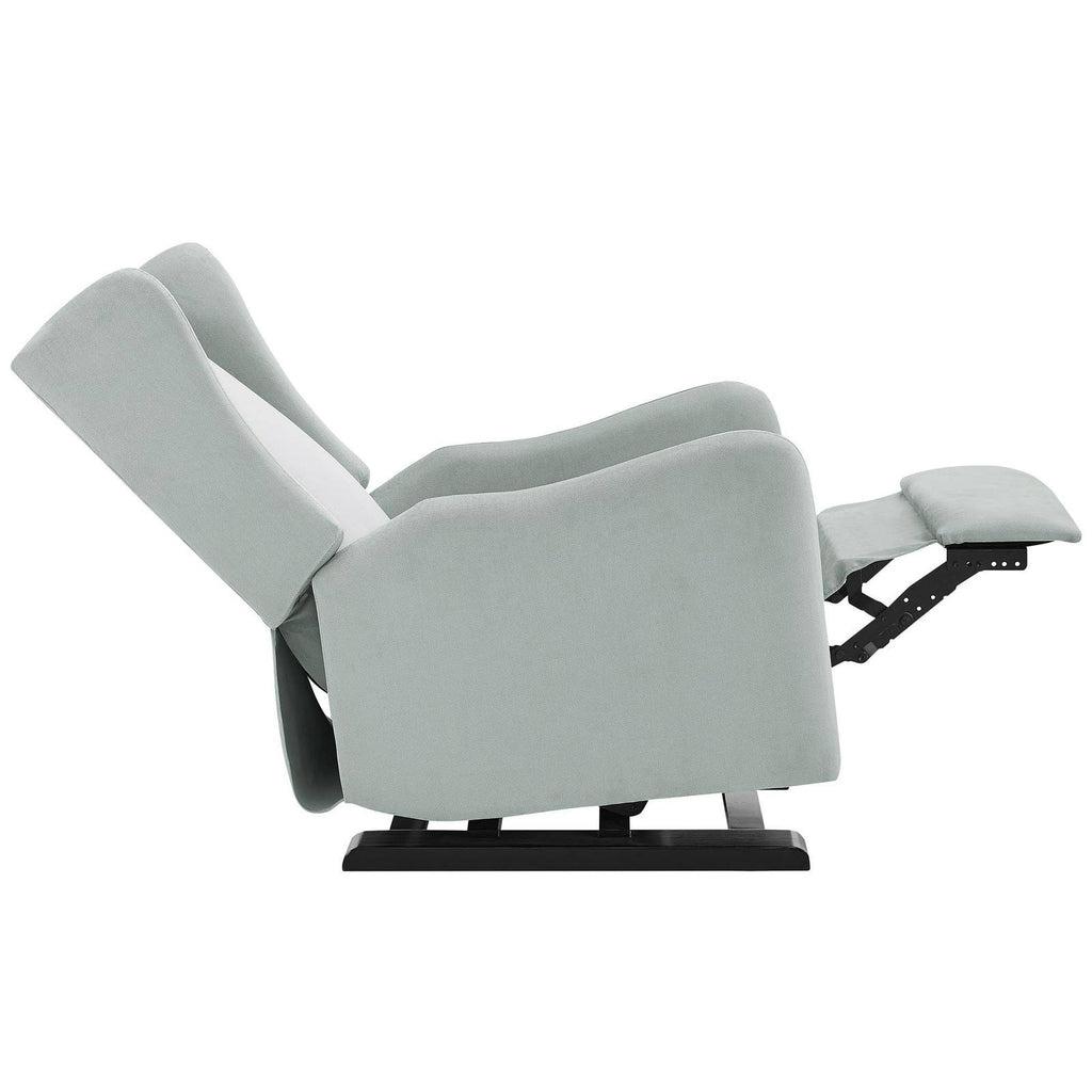 Light Gray Gliding Recliner C90813