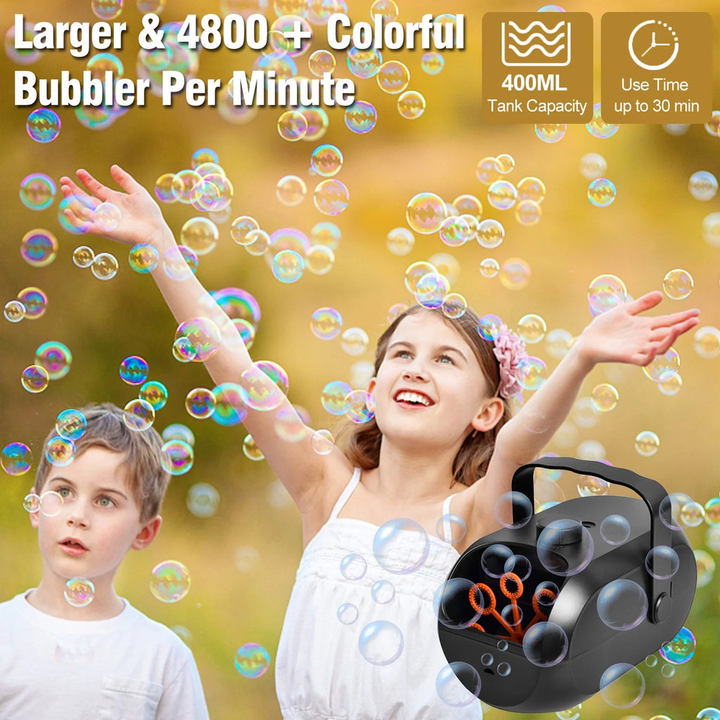 Portable Rechargeable Bubble Machine R70116